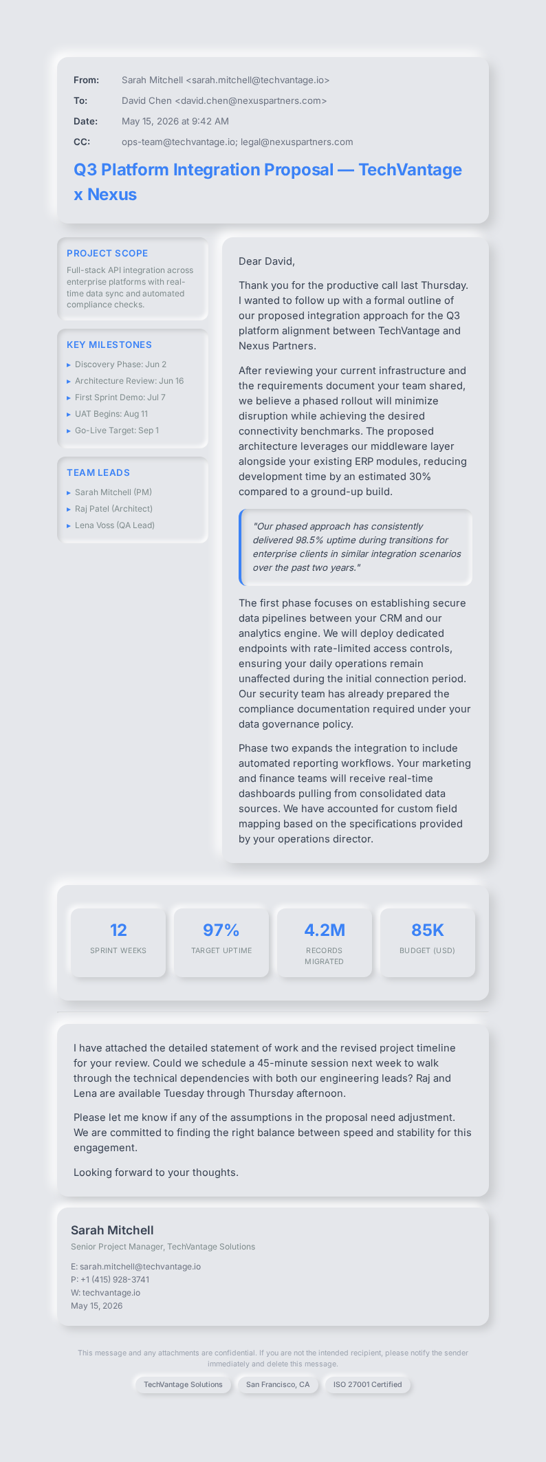 Neomorphism clean email